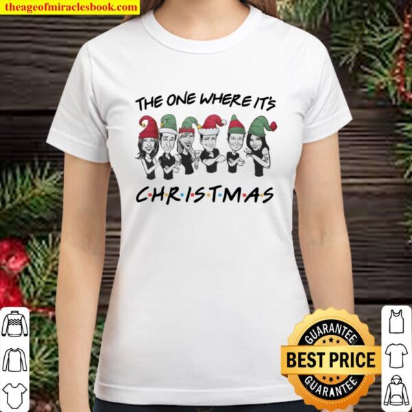 THE ONE WHERE IT_S CHRISTMAS Classic Women T-Shirt