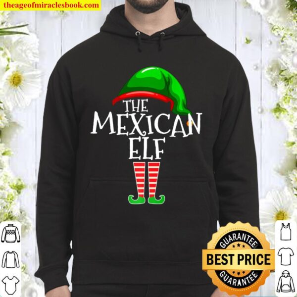The Mexican Elf Family Matching Group Christmas Gift Mexico Premium Hoodie