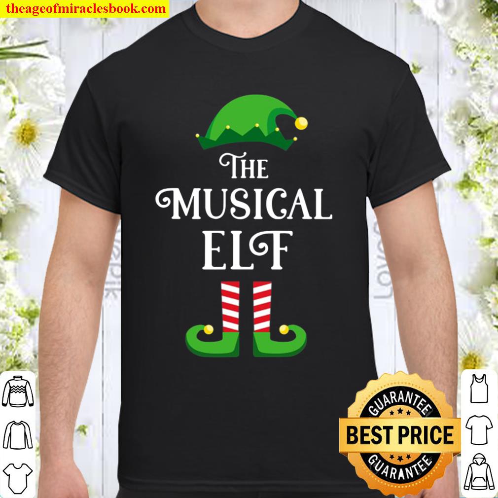 The Musical Elf Matching Family Group Christmas Gift Shirt