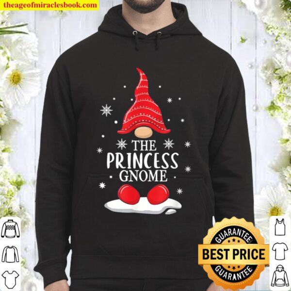 The Princess Gnome Matching Family Christmas Pajamas Costume Hoodie