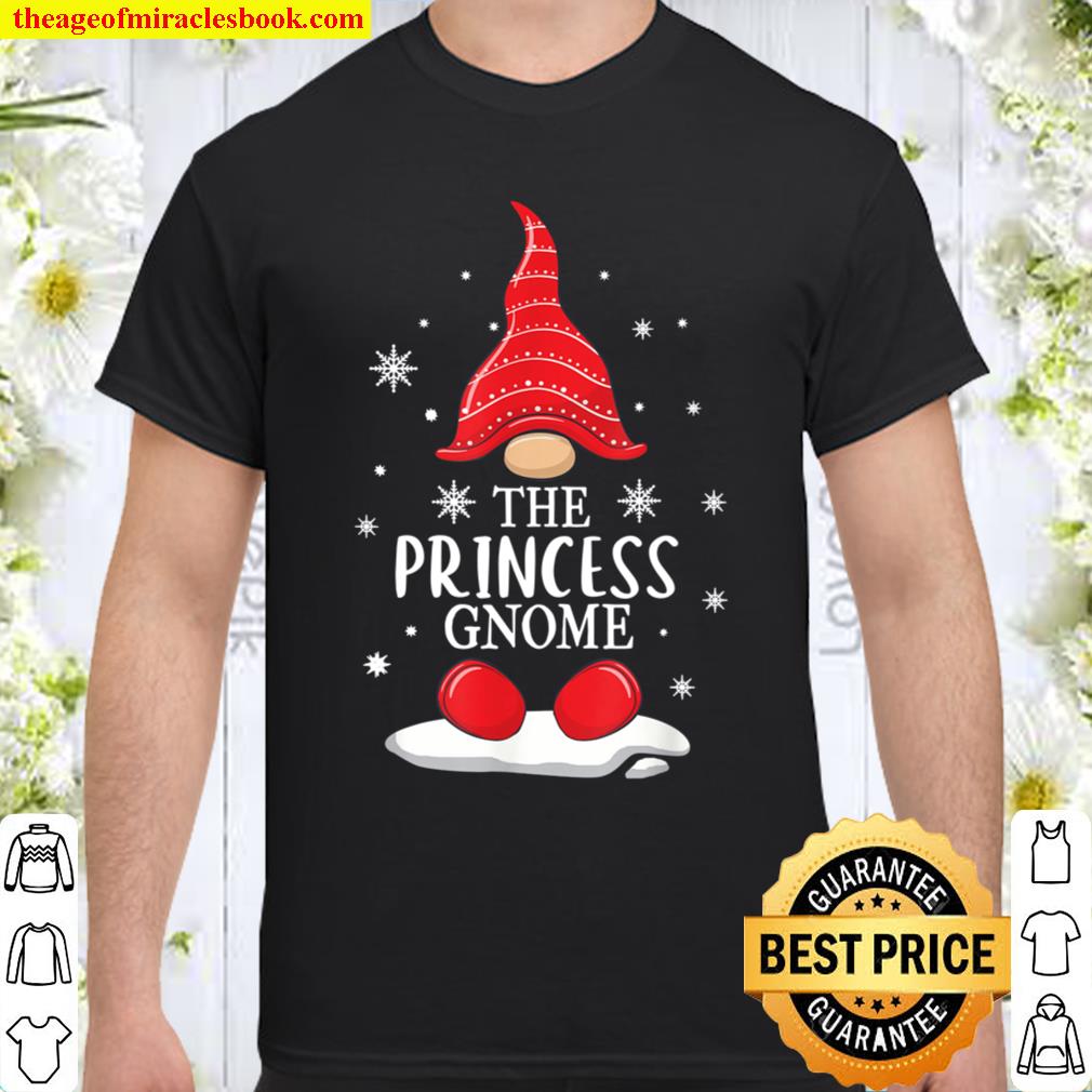The Princess Gnome Matching Family Christmas Pajamas Costume Shirt, Hoodie, Long Sleeved, SweatShirt