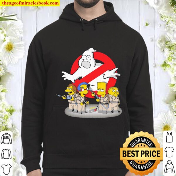 The Simpsons Family ghostbuster Hoodie