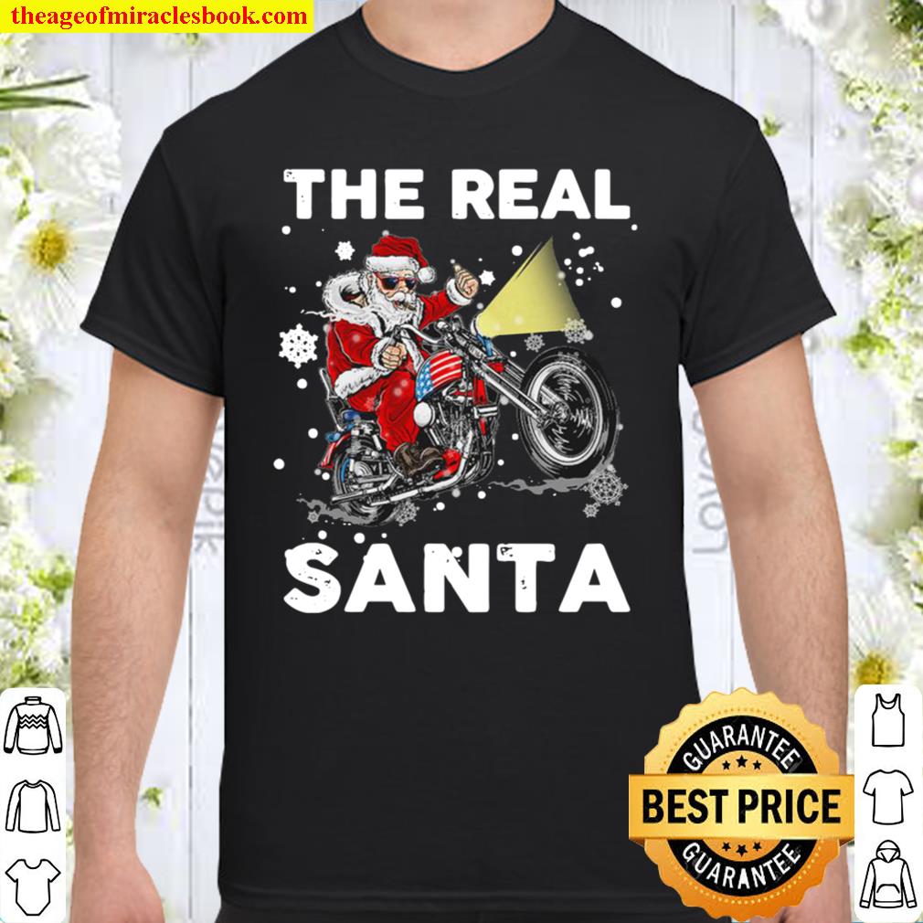 The real Santa Christmas Shirt, Hoodie, Long Sleeved, SweatShirt