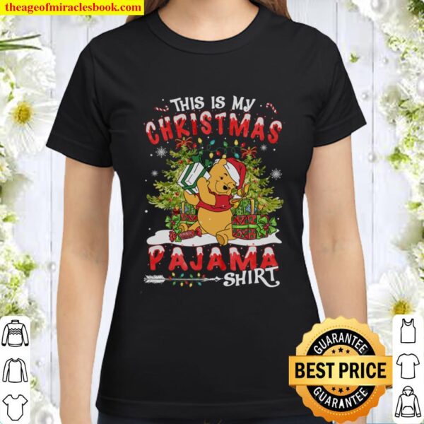 This Is My Christmas Pajama Pooh Classic Women T-Shirt
