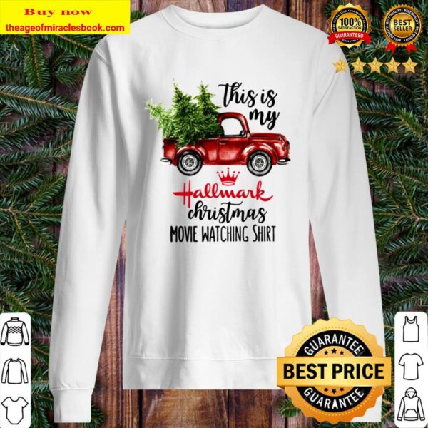 This Is My Hallmark Christmas Movie Watching Shirt, Family Christmas G Sweater