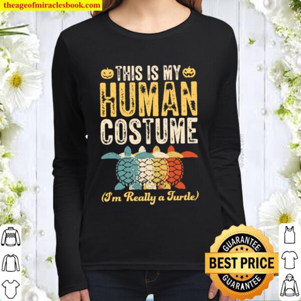 This is my Turtle Human Costume Women Long Sleeved