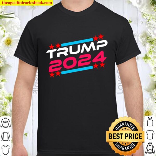 Trump 2024 keep America red again blue and red Trump 2020 Shirt