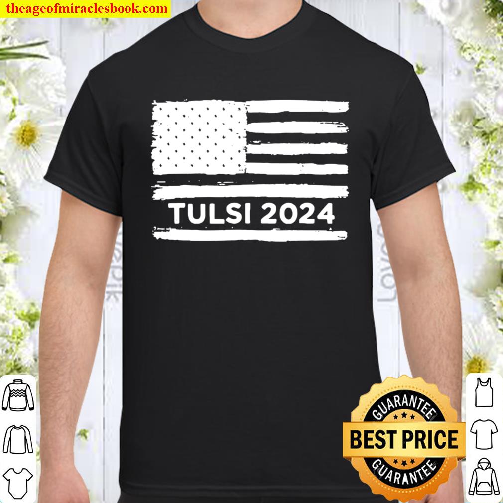 Tulsi Gabbard 2024 American Flag Shirt, Hoodie, Long Sleeved, SweatShirt