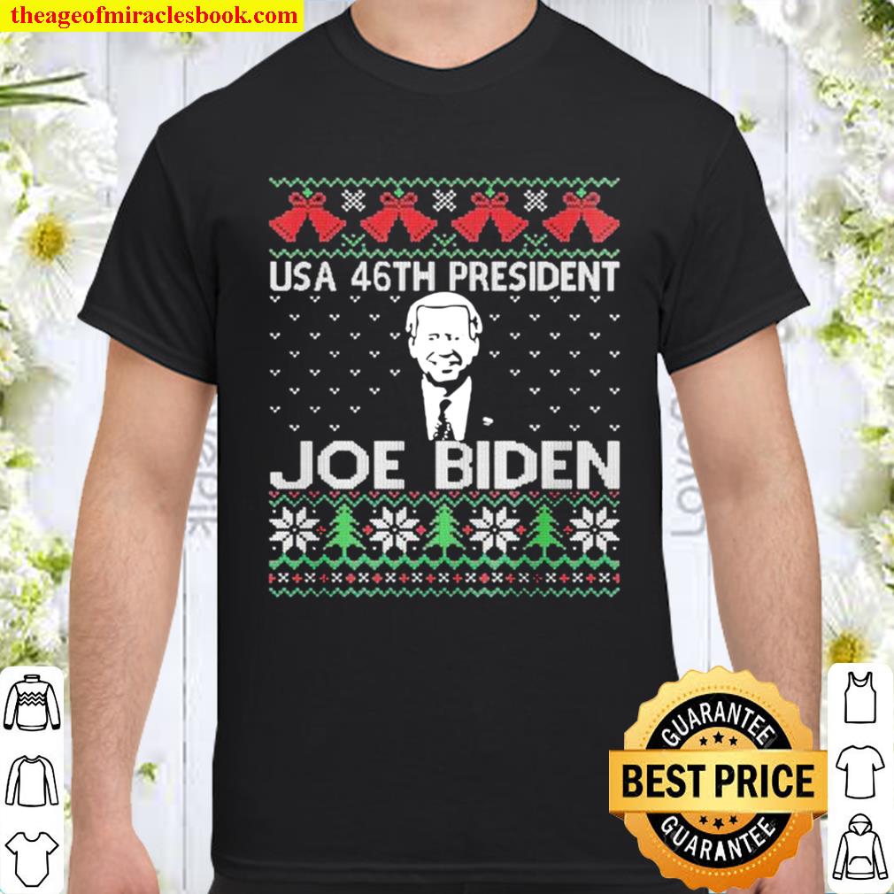 Usa 46th President Joe Biden Election Xmas Shirt, Hoodie, Long Sleeved, SweatShirt