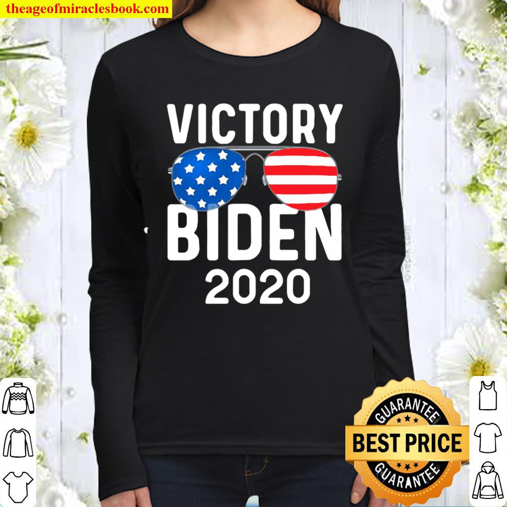 Victory biden harris 2020 president election celebration Women Long Sleeved