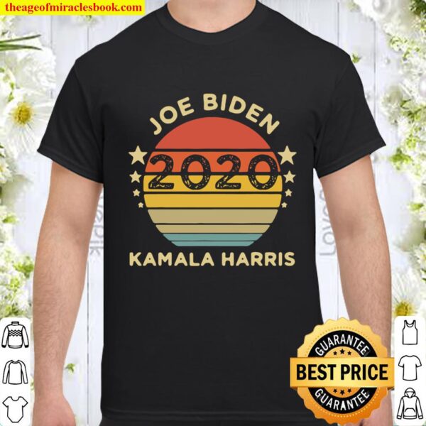 We did it joe biden kamala harris election 2020 46 president vintage r Shirt