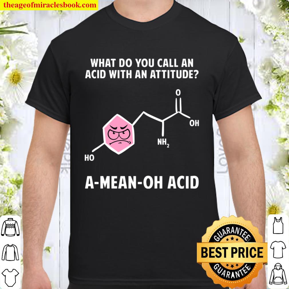 What Do You Call An Acide With An Attitude A-Mean-Oh Acid Shirt, Hoodie, Long Sleeved, SweatShirt