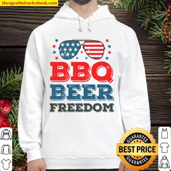 bbq beer freedom Hoodie