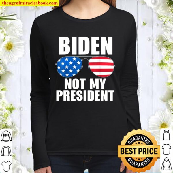 biden not my president Women Long Sleeved
