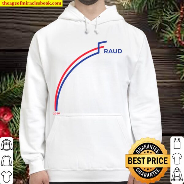 fraud 2020 graph us election mail ballots vote fraud Hoodie