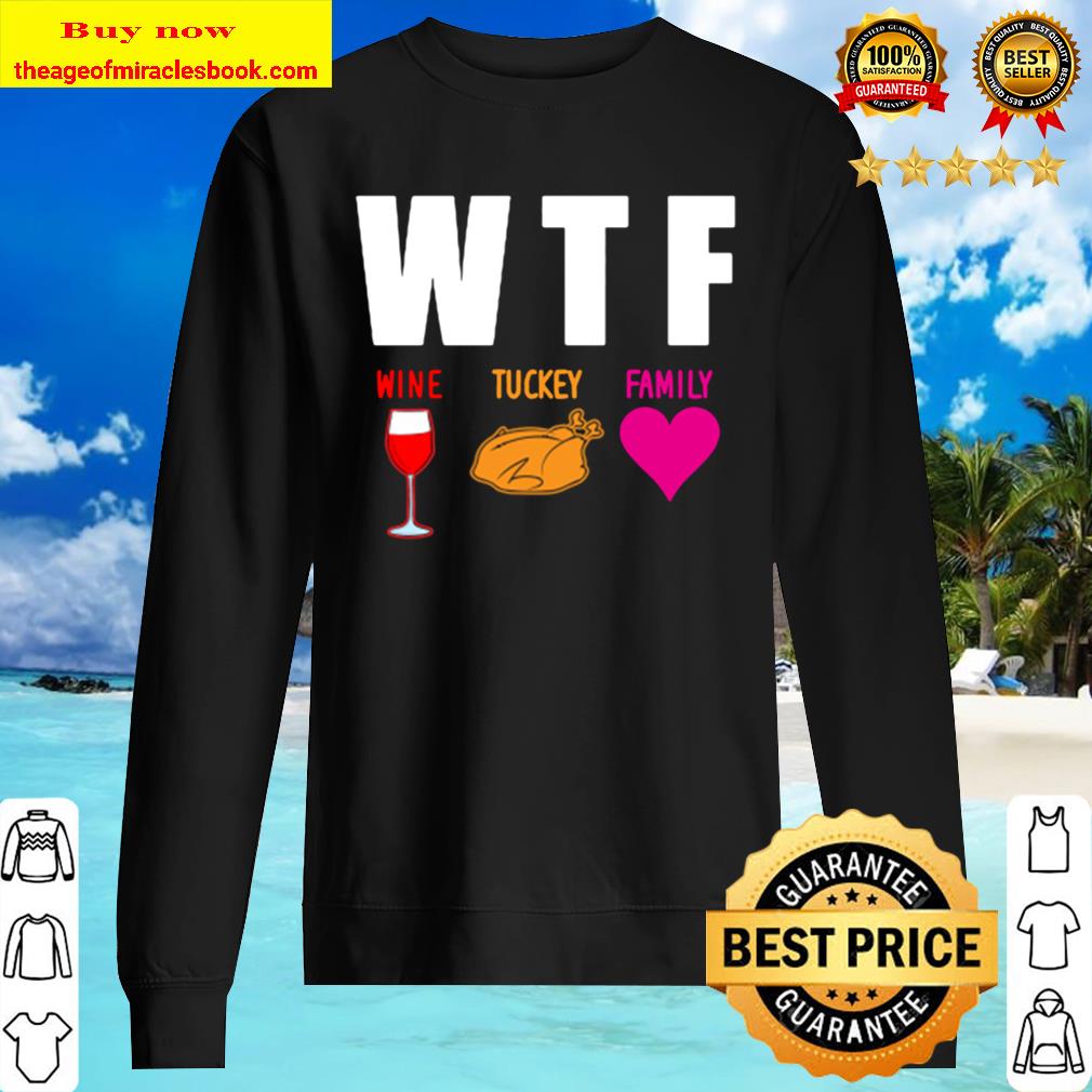 wine turkey family Sweater