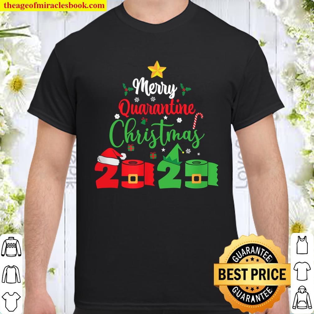 2020 Funny Quarantine Christmas Pajama For Family T-Shirt