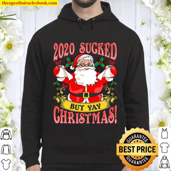 2020 Sucked Funny Christmas Santa Claus Quarantine Gift Hoodie
