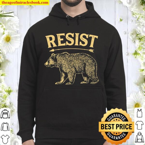 Alt Us National Park Resist Service Bear Vintage Hoodie