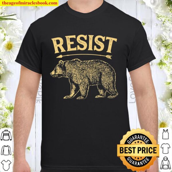 Alt Us National Park Resist Service Bear Vintage Shirt