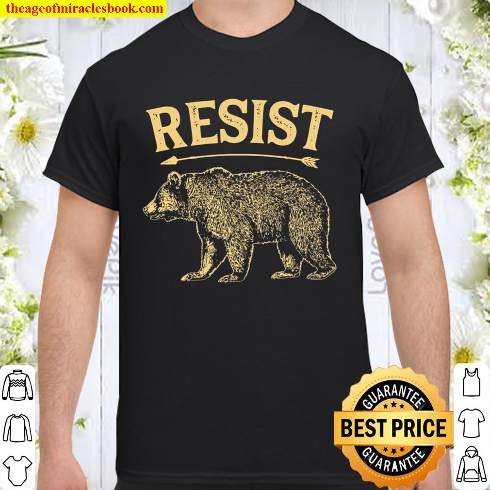 Alt Us National Park Resist Service Bear Vintage hot Shirt, Hoodie, Long Sleeved, SweatShirt