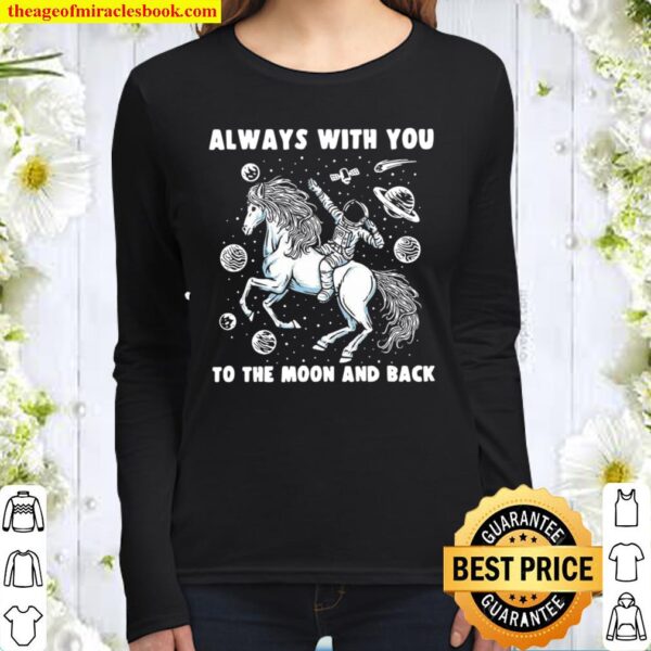 Always With You To The Moon And Back Women Long Sleeved