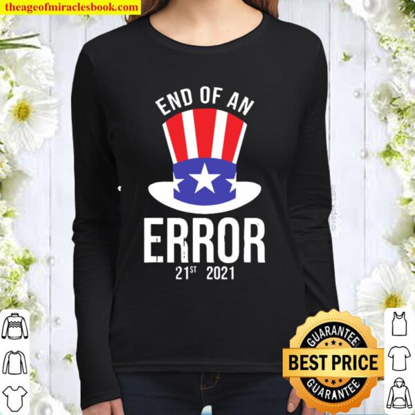 And of an Error 21st 2021 Women Long Sleeved