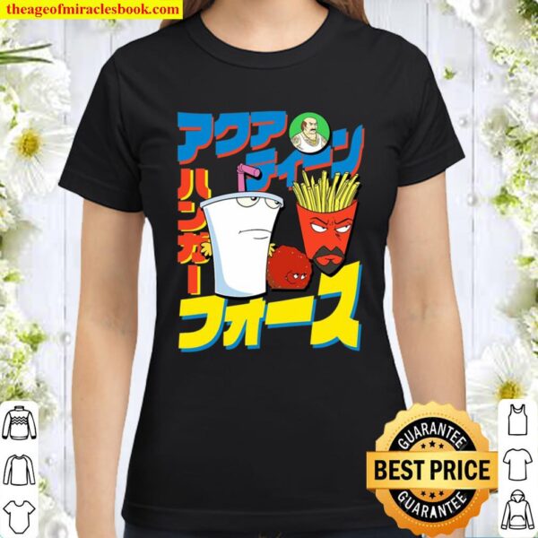 Aqua Teen Hunger Force Japanese Comic Classic Women T-Shirt