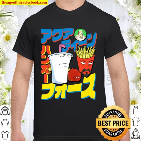 Aqua Teen Hunger Force Japanese Comic Shirt