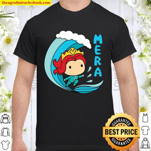 Aquaman Movie Chibi Mera And Mermaid Wave Shirt