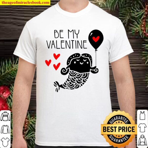 BE My Valentine Shirt, Valentines Day Shirt For Couple, Heart Shirt