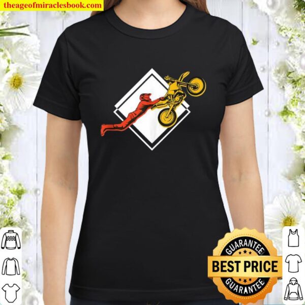 BRAAAP Dirt Bike Fun Stunts MotoCross Meme Classic Women T-Shirt