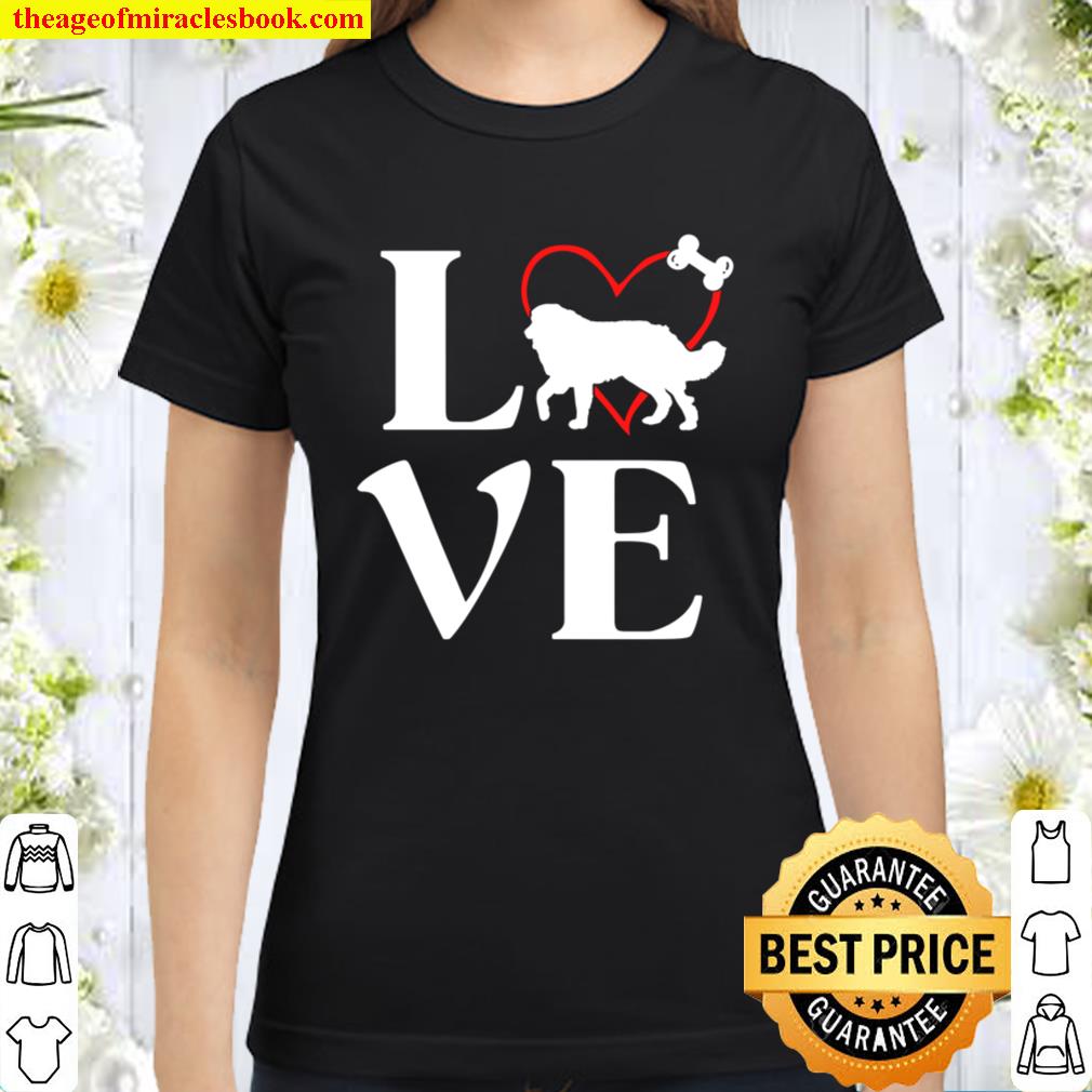 Bernese Mountain Dog Gifts Love Dogs Tshirts Women Berner Classic Women T-Shirt