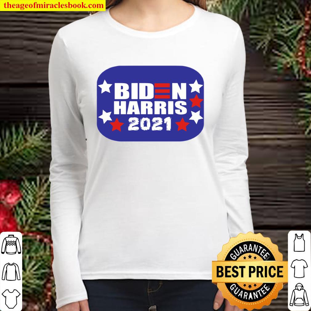 Biden Harris 2021 Stars Election President Women Long Sleeved