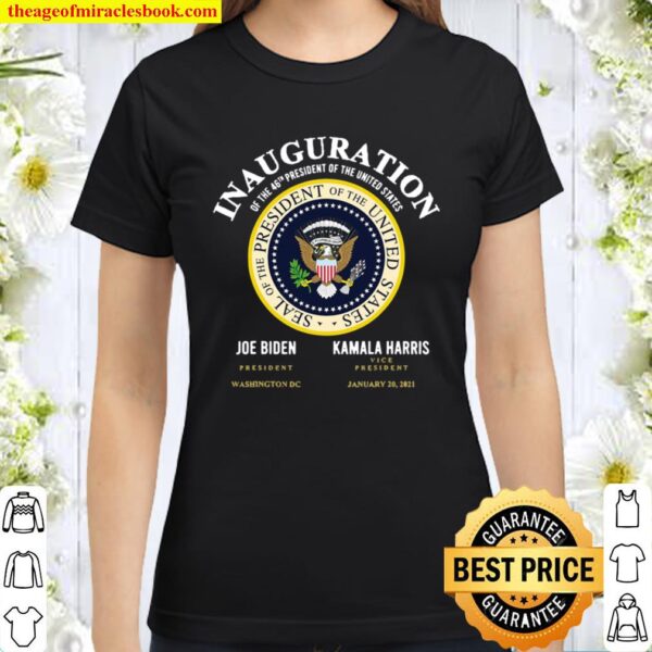 Biden Harris Presidential Inauguration 2021 Classic Women T-Shirt