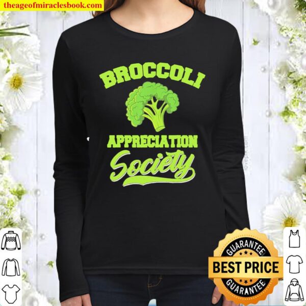 Broccoli appreciation society Women Long Sleeved