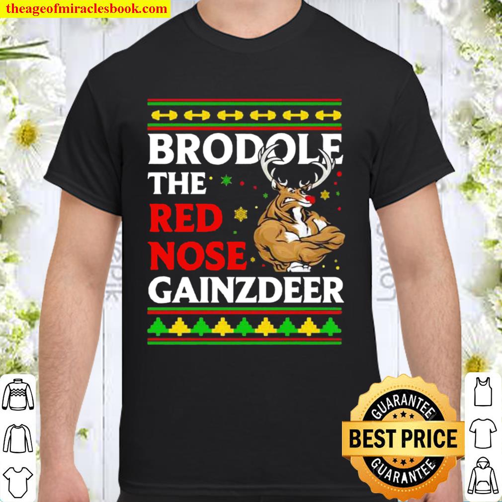 Rudolf the rednosed gainz clearance deer sweater