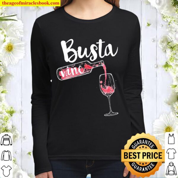 Busta wine fitness Women Long Sleeved