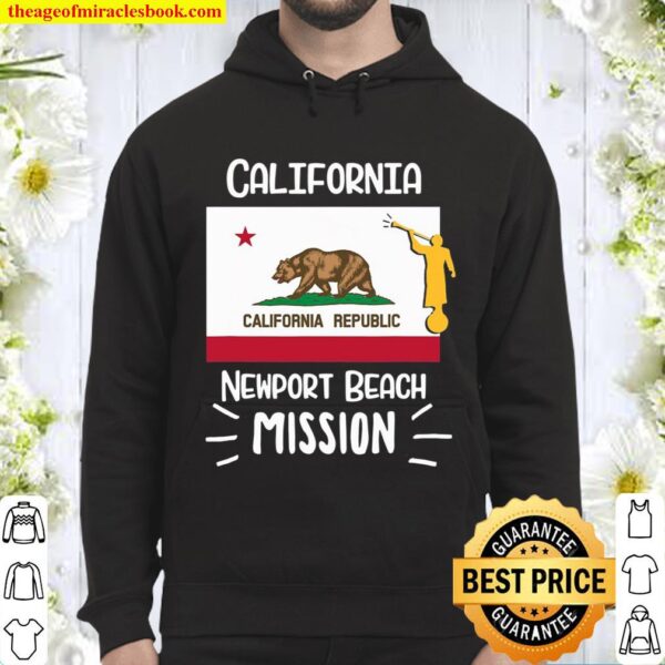 California Newport Beach Mormon Lds Mission Missionary Gift Hoodie