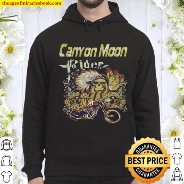 Canyon Moon Motorcycle Shirt, Canyon Moon Rider Motorcycle Shirt, Unis Hoodie
