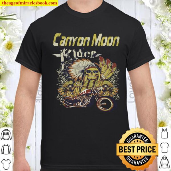 Canyon Moon Motorcycle Shirt, Canyon Moon Rider Motorcycle Shirt, Unis Shirt
