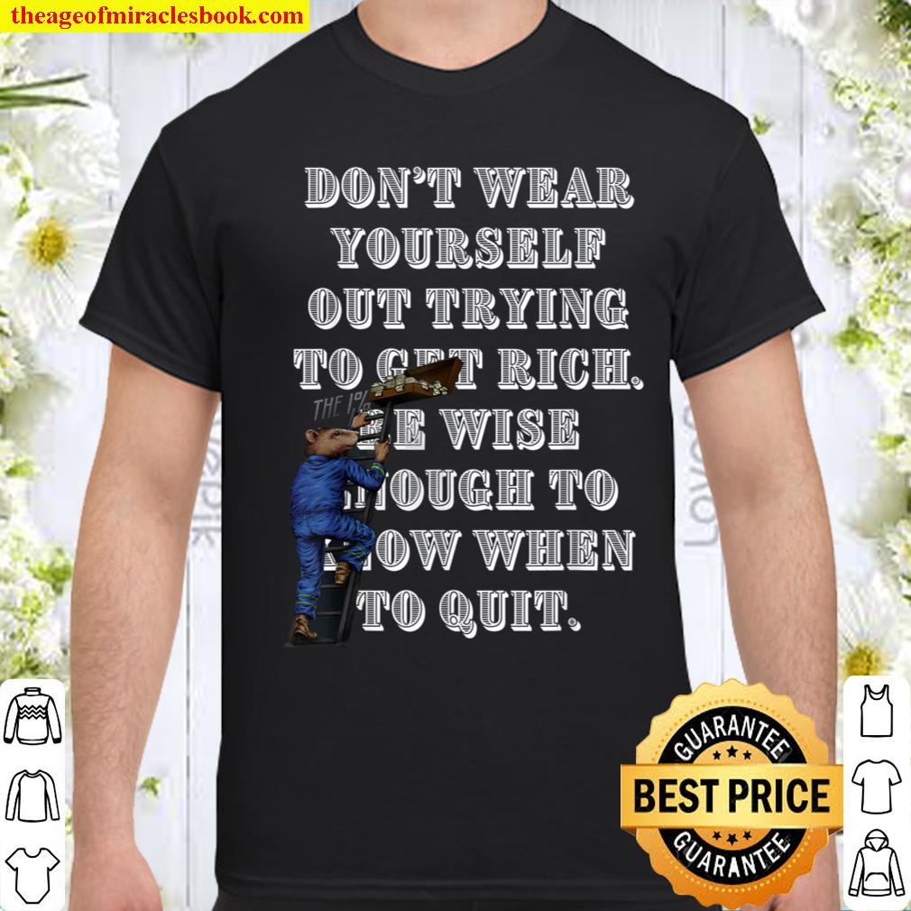 Career Ladder Proverbs 234 The Rat Race Limited Shirt