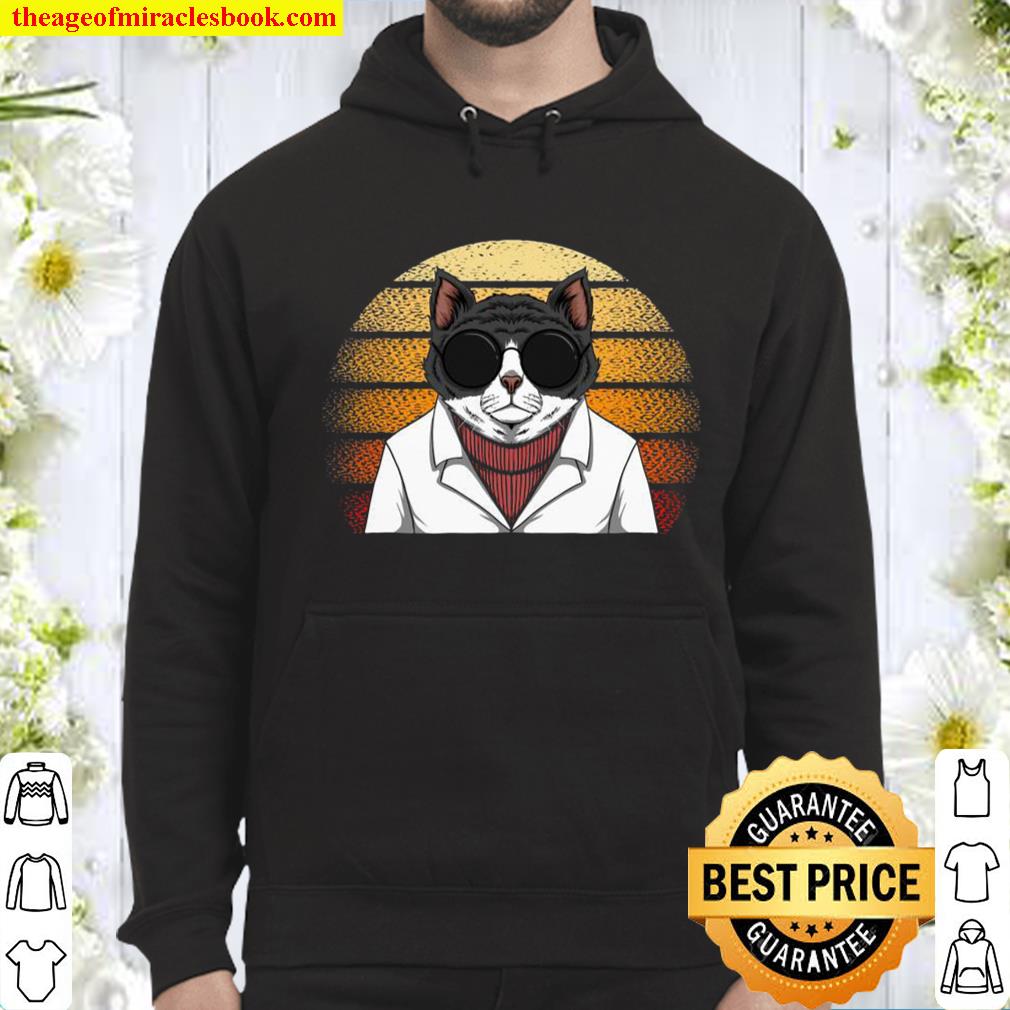 Cat with sunglasses Hoodie
