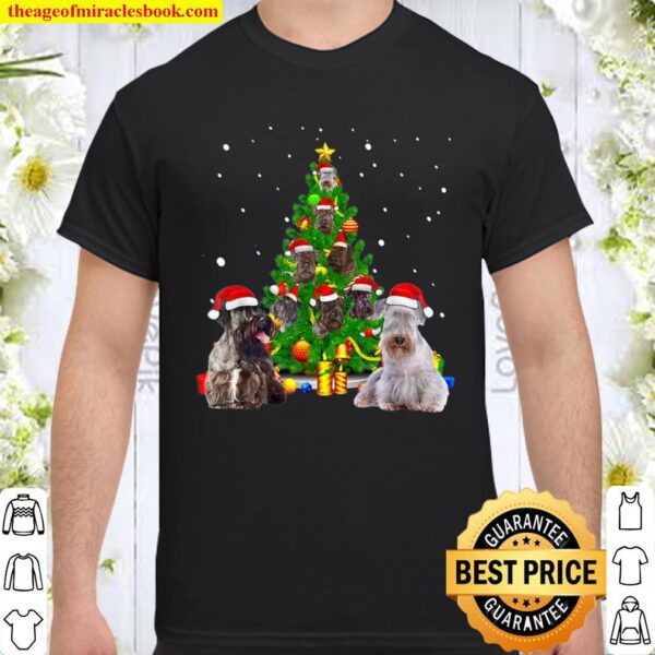 Cesky Terrier dog Christmas Tree Cesky Terrier Xmas Tree Shirt