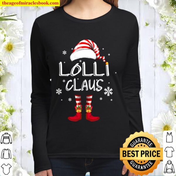 Cheertee - Lolli Claus - Christmas Santa Women Long Sleeved