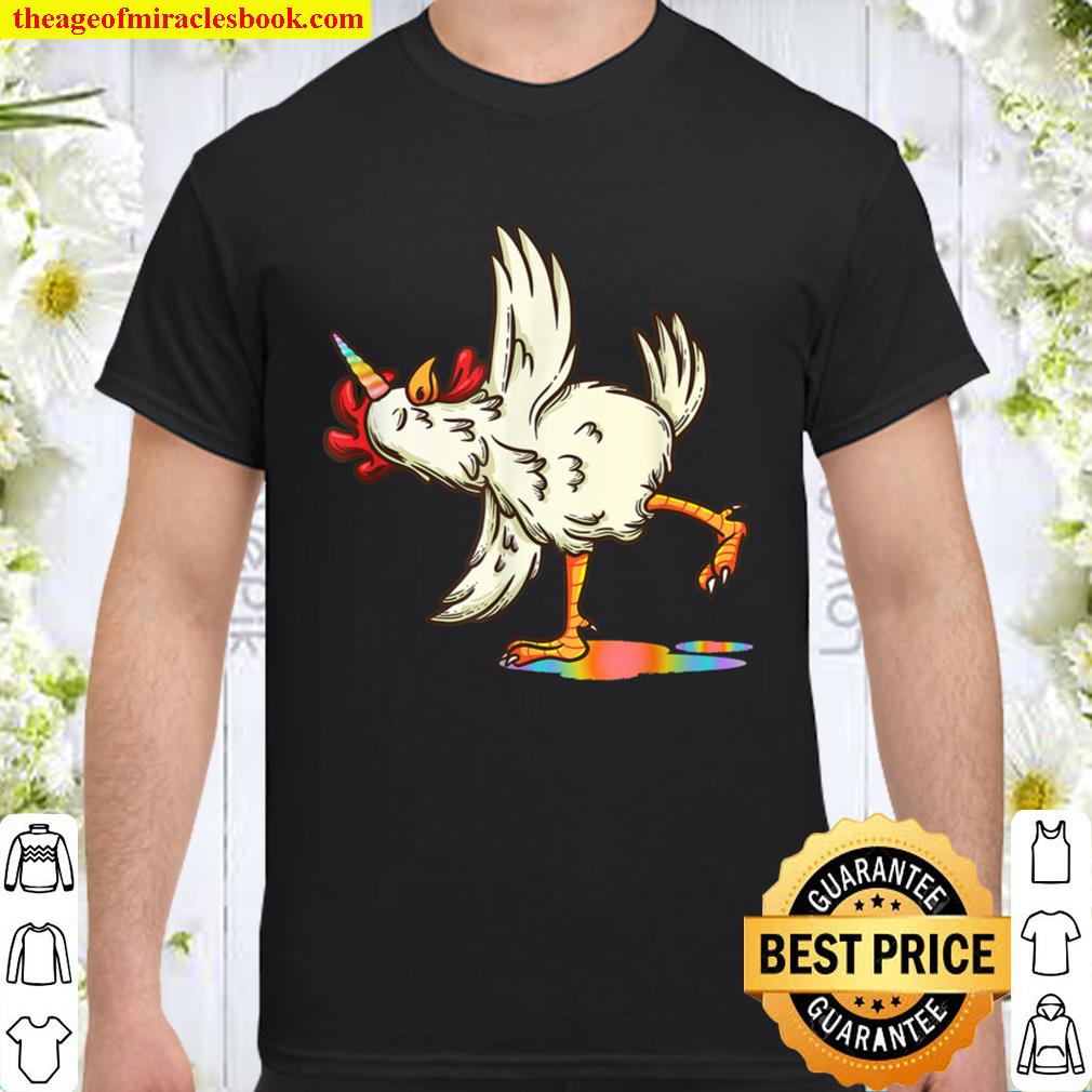 Chicken Unicorn Yoga Pose Hen Shirt