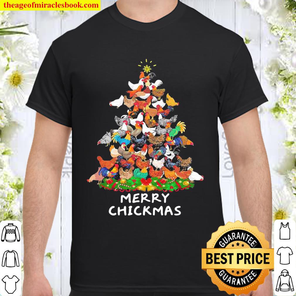 Chickens Merry Christmas tree 2020 Shirt, Hoodie, Long Sleeved, SweatShirt