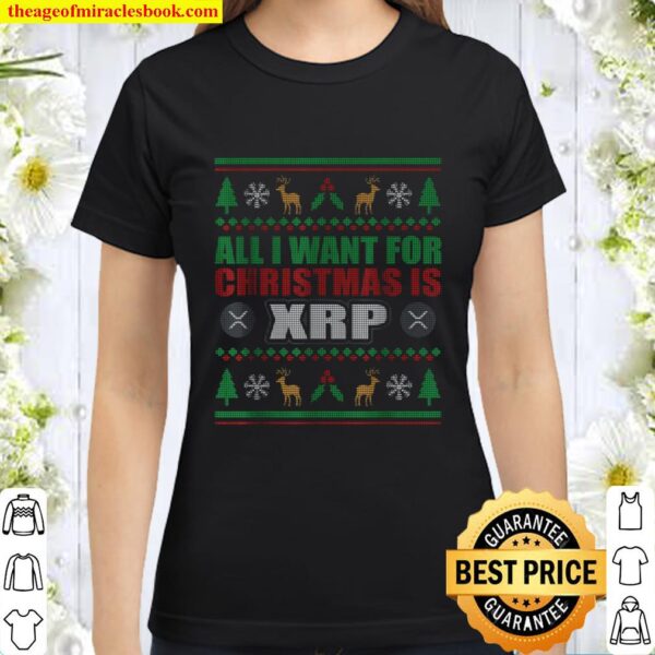 Christmas XRP Investor Classic Women T-Shirt