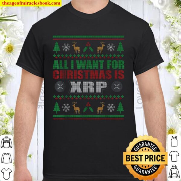 Christmas XRP Investor Shirt