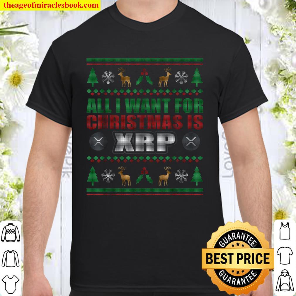 Christmas XRP Investor new Shirt, Hoodie, Long Sleeved, SweatShirt